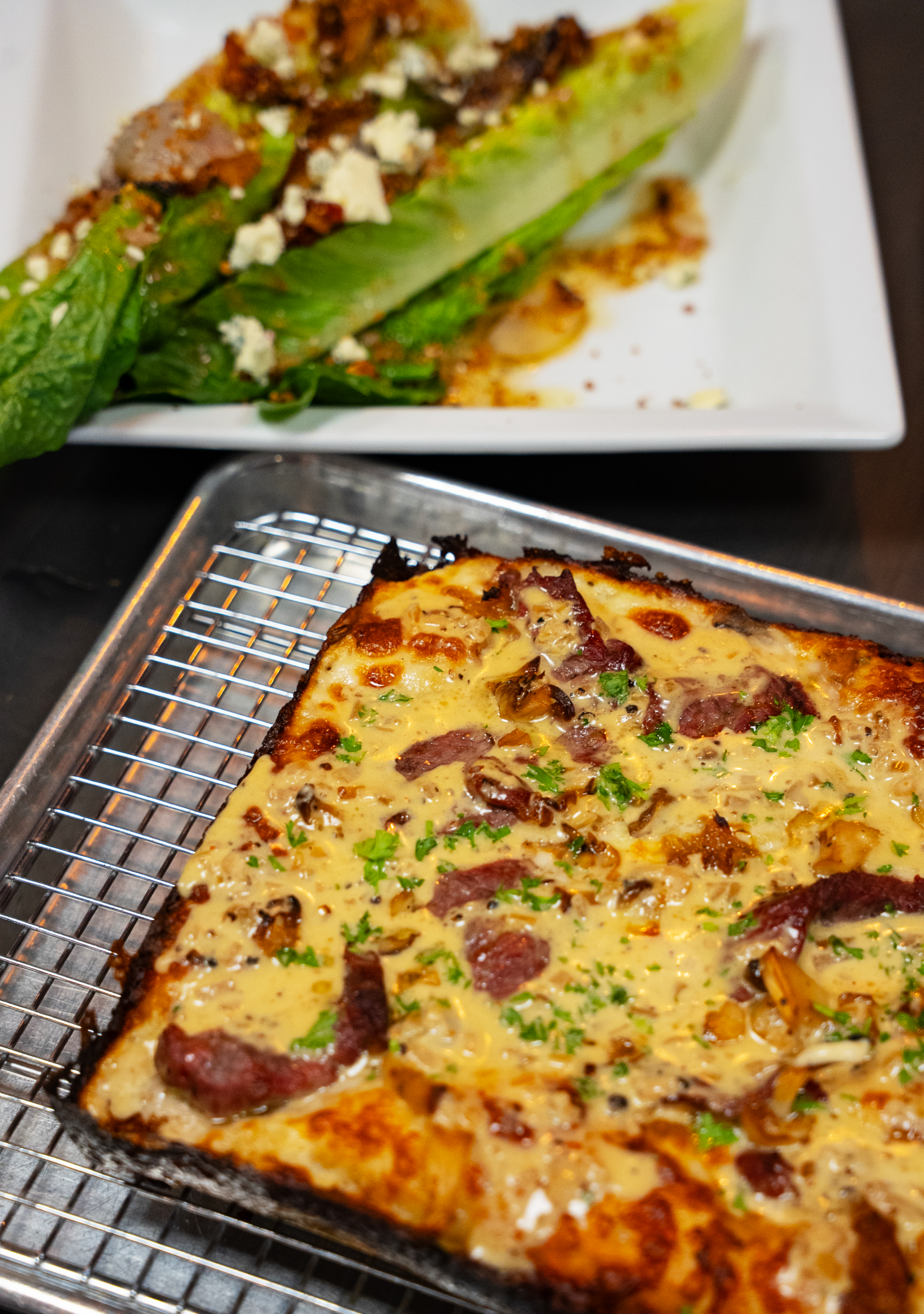 R Town Pizza's Miso au Poivre Pizza for 2026 Reno Food & Drink Week. Photo by Fullsphere Digital.