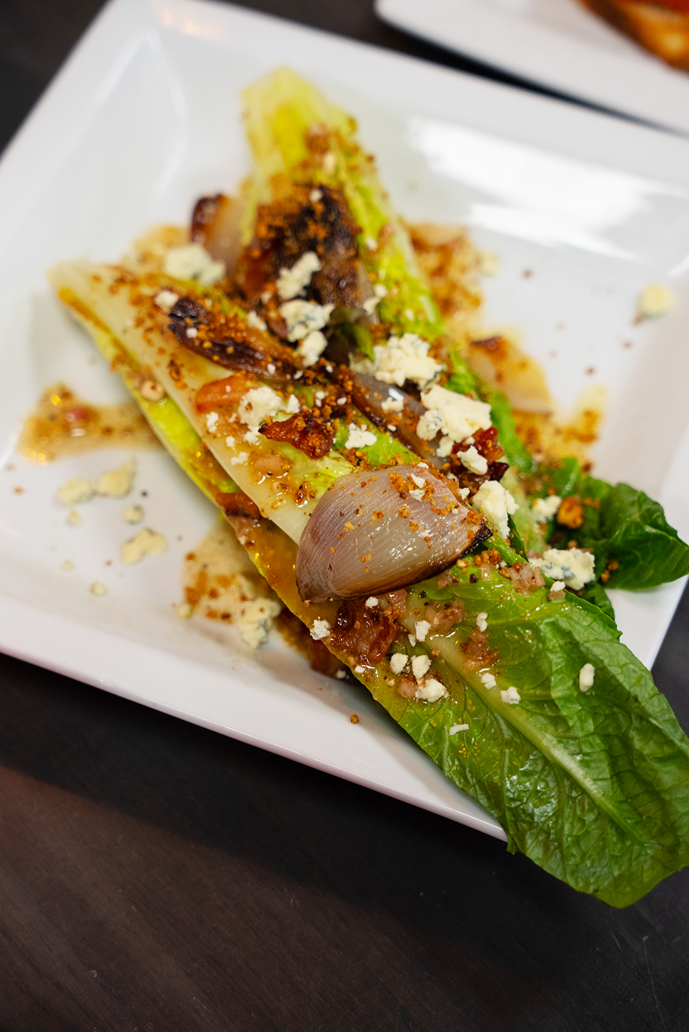 R Town Pizza's Romaine & Blue Wedge for 2026 Reno Food & Drink Week. Photo by Fullsphere Digital.